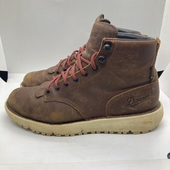 DANNER LOGGER 917 GTX WOMENS Boots Size 8.5 Brown MONKS ROBE LIFESTYLE 34653 main image 9